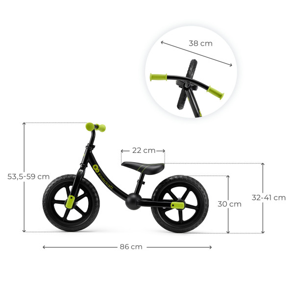 Беговел Kinderkraft 2Way Next Off Road Black (KR2WAY25BLK0000)