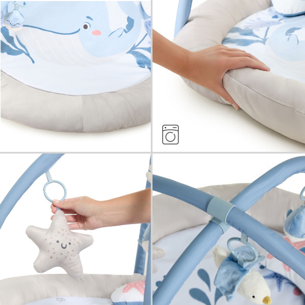 Развивающий коврик Kinderkraft Cozyplay Nordic Breeze (KPCOZY00NOR0000)
