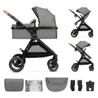 Универсальная коляска 2 в 1 Kinderkraft Esme Grey (KSESME00GRY2000)