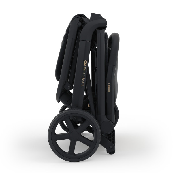 Прогулочная коляска Kinderkraft Nubi 3 Midnight Black (KSNUBI03BLK0000)