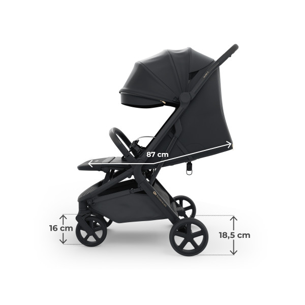 Прогулочная коляска Kinderkraft Nubi 3 Midnight Black (KSNUBI03BLK0000)