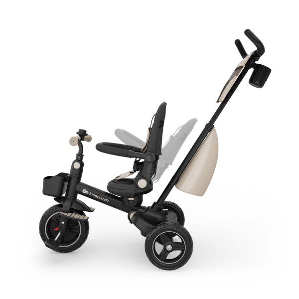 Трехколесный велосипед Kinderkraft Spinstep 2 Plus Beige (KRSPST02BEGPL00)