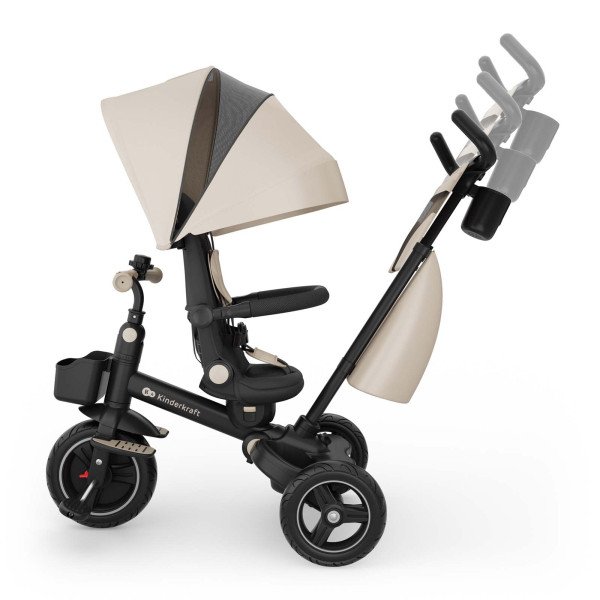 Трехколесный велосипед Kinderkraft Spinstep 2 Plus Beige (KRSPST02BEGPL00)