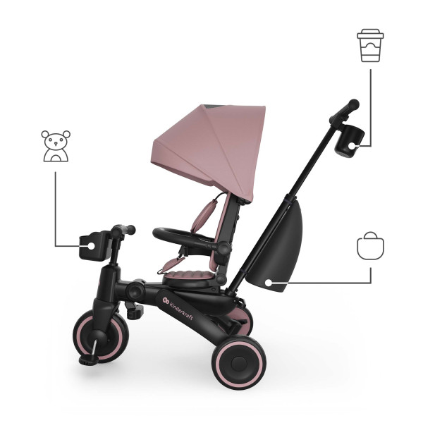 Трехколесный велосипед Kinderkraft Jazz 3 Pink (KRJAZZ03PNK0000)