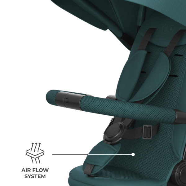 Трехколесный велосипед Kinderkraft Aston 2 Plus Green (KRASTO02GREPL00)