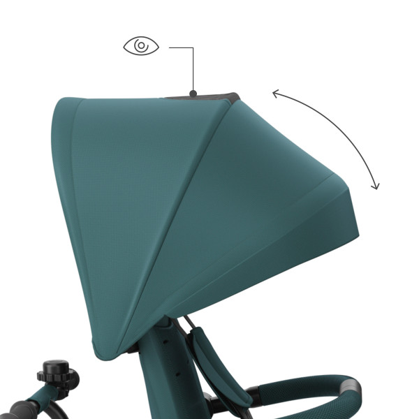 Трехколесный велосипед Kinderkraft Aston 2 Plus Green (KRASTO02GREPL00)
