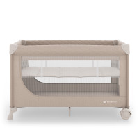 Кровать-манеж Kinderkraft Leody UP Beige (KCLEODUPBEG0000)