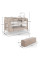 Кровать-манеж з пеленатором Kinderkraft Leody Up Beige (KCLEODUPBEG00AC)