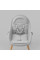Стульчик для кормления 2 в 1 Kinderkraft Fini Up Grey