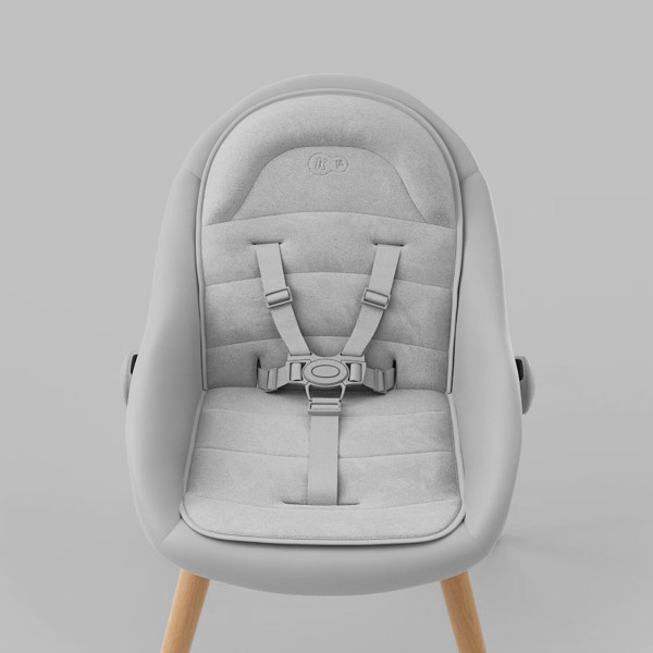 Стульчик для кормления 2 в 1 Kinderkraft Fini Up Grey