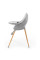 Стульчик для кормления 2 в 1 Kinderkraft Fini Up Grey