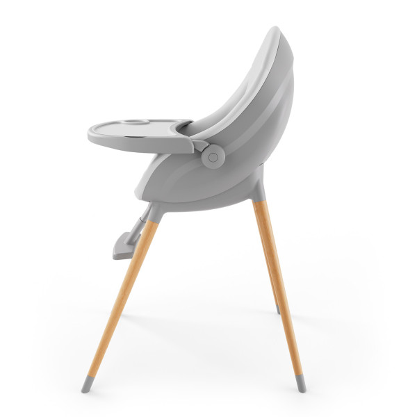Стульчик для кормления 2 в 1 Kinderkraft Fini Up Grey
