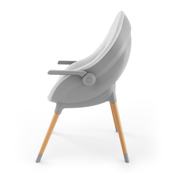 Стульчик для кормления 2 в 1 Kinderkraft Fini Up Grey