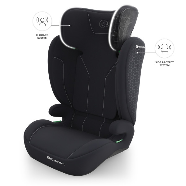 Автокресло Kinderkraft i-Spark 2 Plus i-Size Black (KCISPA02BLKPL00)