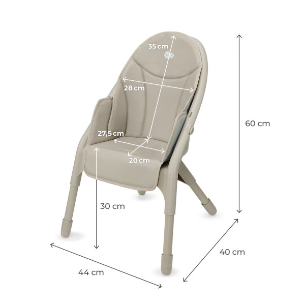 Стульчик для кормления Kinderkraft Dinnly Beige (KHDINN00BEG0000)