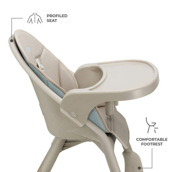 Стульчик для кормления Kinderkraft Dinnly Beige (KHDINN00BEG0000)