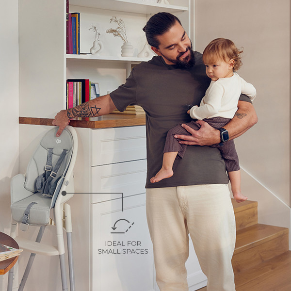 Стульчик для кормления Kinderkraft Dinnly Beige (KHDINN00BEG0000)
