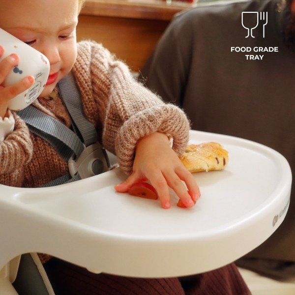 Стульчик для кормления Kinderkraft Dinnly Beige (KHDINN00BEG0000)