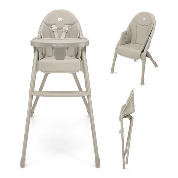 Стульчик для кормления Kinderkraft Dinnly Beige (KHDINN00BEG0000)