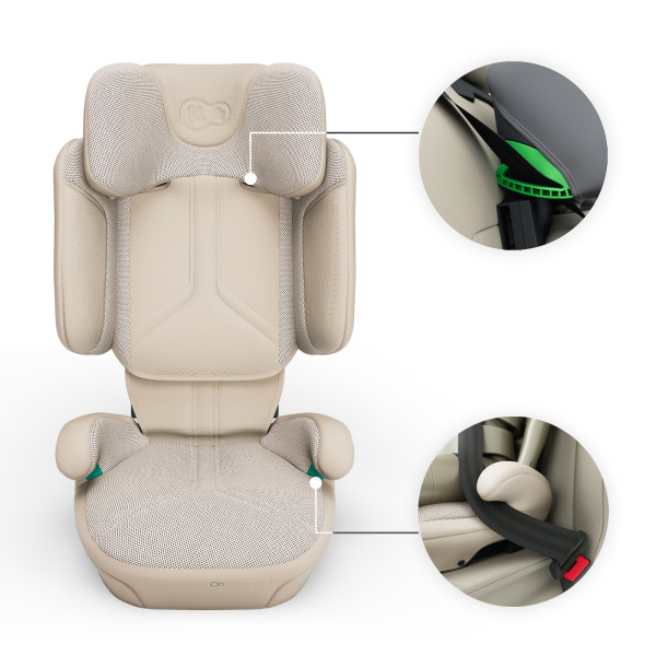Автокресло Kinderkraft Xpand 2 PRO i-Size Beige (KCXPPR02BEG0000)