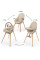 Стульчик для кормления 2 в 1 Kinderkraft Fini Up Beige