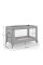 Кровать-манеж Kinderkraft Leody Up Grey (KCLEODUPGRY0000)