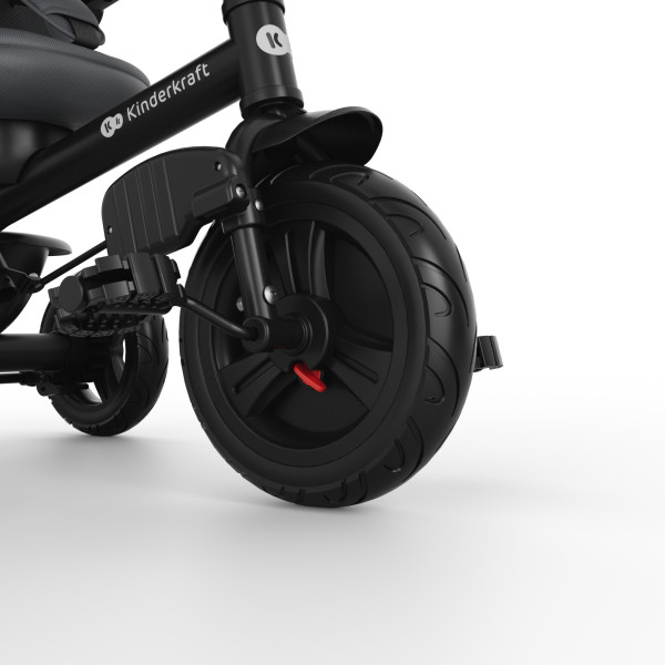 Трехколесный велосипед Kinderkraft Aston 2 Plus Grey (KRASTO02GRYPL00)