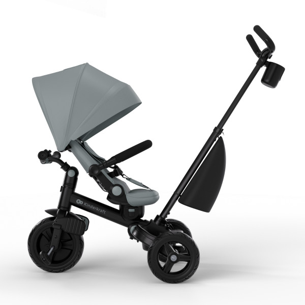 Трехколесный велосипед Kinderkraft Aveo 2 Plus Grey (KRAVEO02GRY0000)