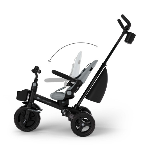 Трехколесный велосипед Kinderkraft Aveo 2 Plus Grey (KRAVEO02GRY0000)