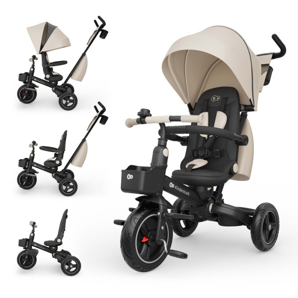 Трехколесный велосипед Kinderkraft Spinstep 2 Plus Green (KRSPST02GREPL00)