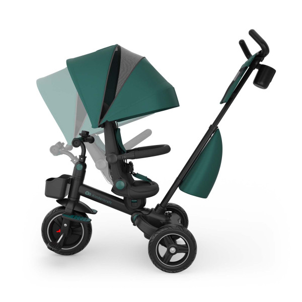 Трехколесный велосипед Kinderkraft Spinstep 2 Plus Green (KRSPST02GREPL00)