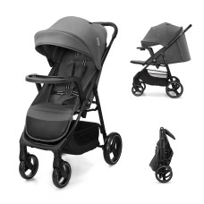 Прогулочная коляска Kinderkraft Trig 3 Tray Grey (KSTRIG03GRY000T)