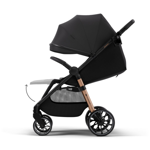 Прогулочная коляска Kinderkraft Grande 2 Black (KSGRAN02BLK0000)
