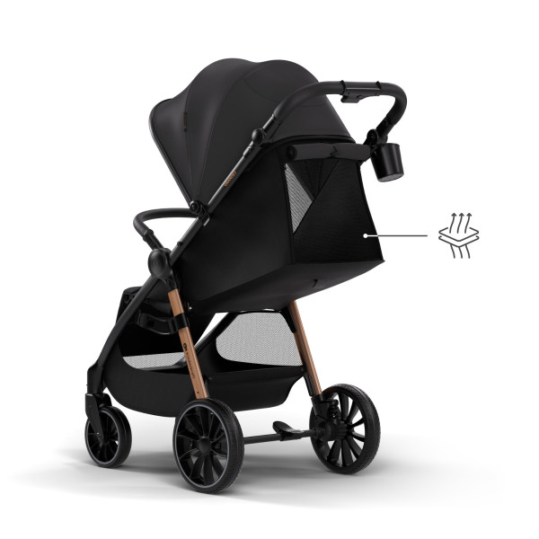 Прогулочная коляска Kinderkraft Grande 2 Black (KSGRAN02BLK0000)