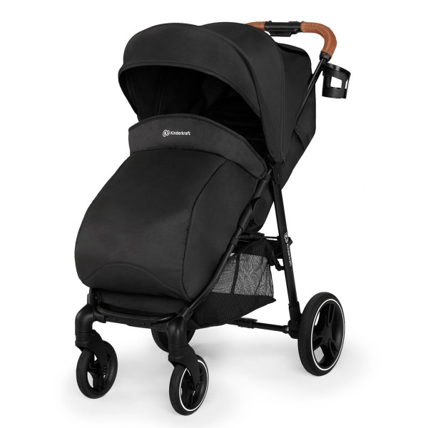 Прогулочная коляска Kinderkraft Grande LX Black (KKWGRANBLK00LX)