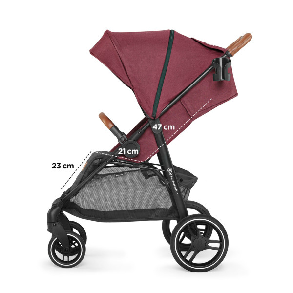 Прогулочная коляска Kinderkraft Grande LX Black (KKWGRANBLK00LX)