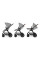 Универсальная коляска 3 в 1 Kinderkraft Moov Gray Melange (KKWMOOVGRYM0NC)