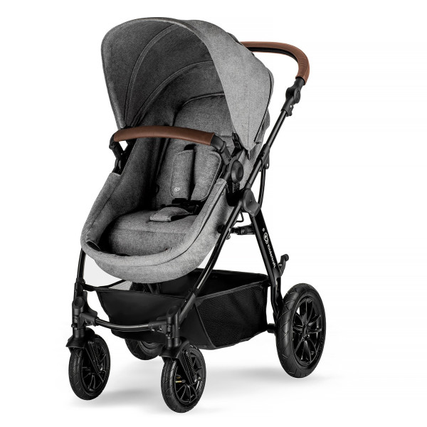 Универсальная коляска 3 в 1 Kinderkraft Moov Gray Melange (KKWMOOVGRYM0NC)