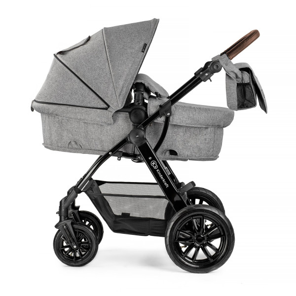 Универсальная коляска 3 в 1 Kinderkraft Moov Gray Melange (KKWMOOVGRYM0NC)