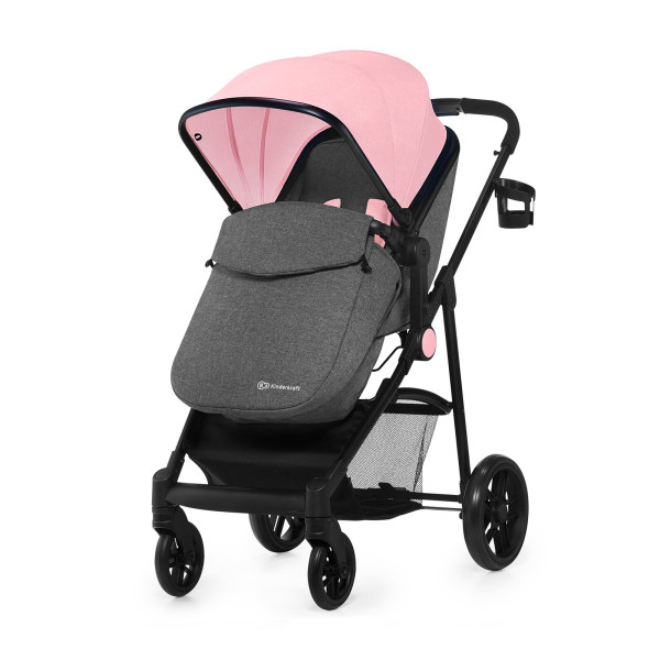 Универсальная коляска 3 в 1 Kinderkraft Juli Pink (KKWJULIPNK3000)
