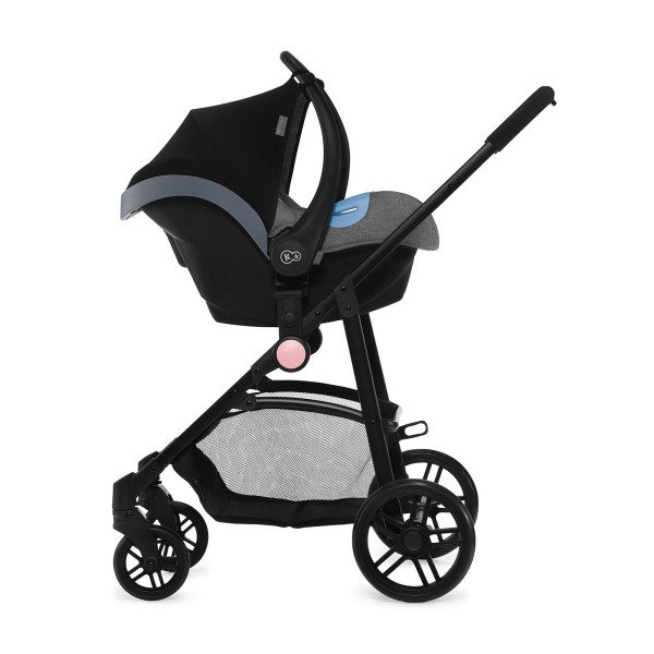 Универсальная коляска 3 в 1 Kinderkraft Juli Pink (KKWJULIPNK3000)